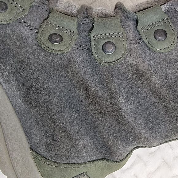 Sorel Explorer Joan Boots In Felt‎ Grey Coal Waterproof Gorpcore Sz 8 Outdoor - Picture 15 of 15